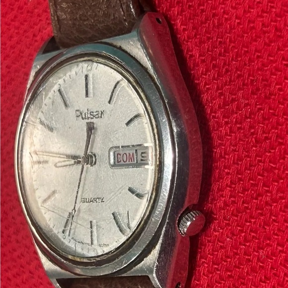 Vintage Pulsar Seventies Steel 70’s Original Japan's Watch 903038 Y5138269 RARE! - Picture 3 of 7